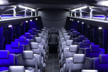 Apopka Charter Bus Interior