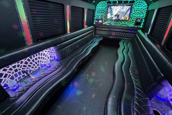 Apopka Limo Bus Interior